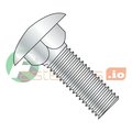 Newport Fasteners 1/4-20 x 3/8" Carriage Bolts/Full Thread/Steel/Zinc , 4000PK 134830